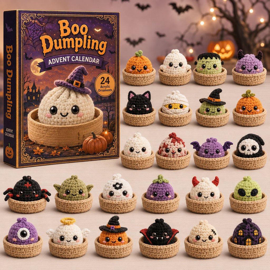 Boo Dumpling Halloween advent calendar