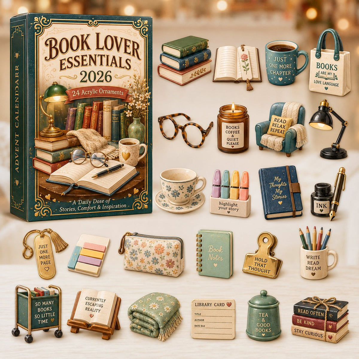 Book Lover Essentials advent calendar