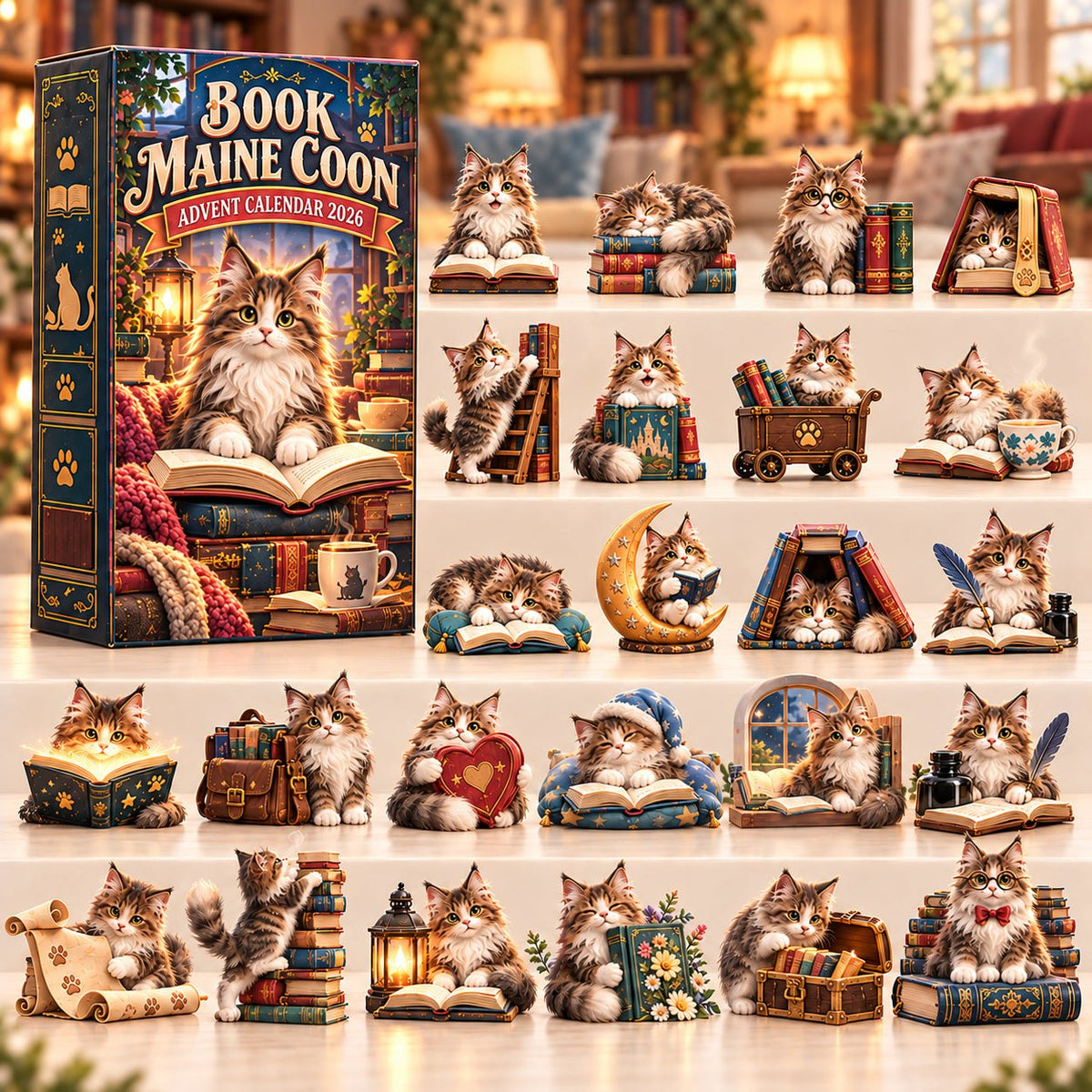 Book Maine Coon advent calendar