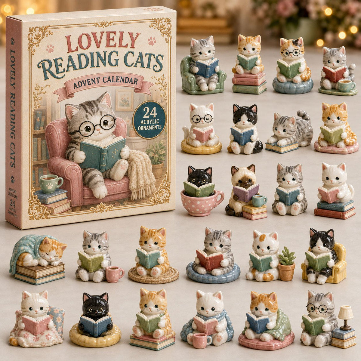 Bookish Cats advent calendar