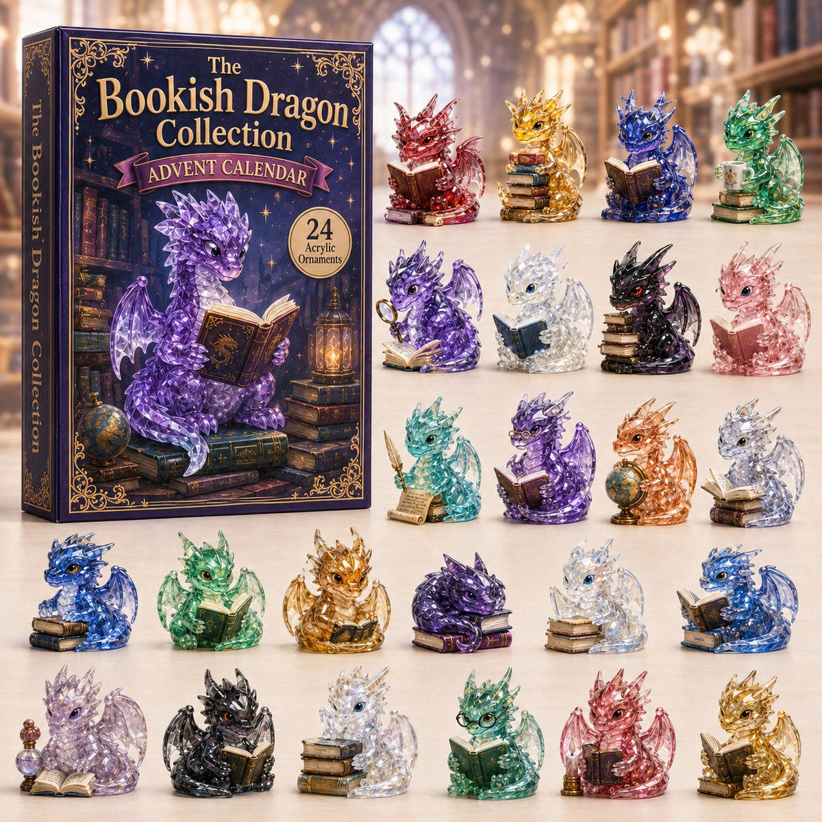 Bookish Dragon advent calendar