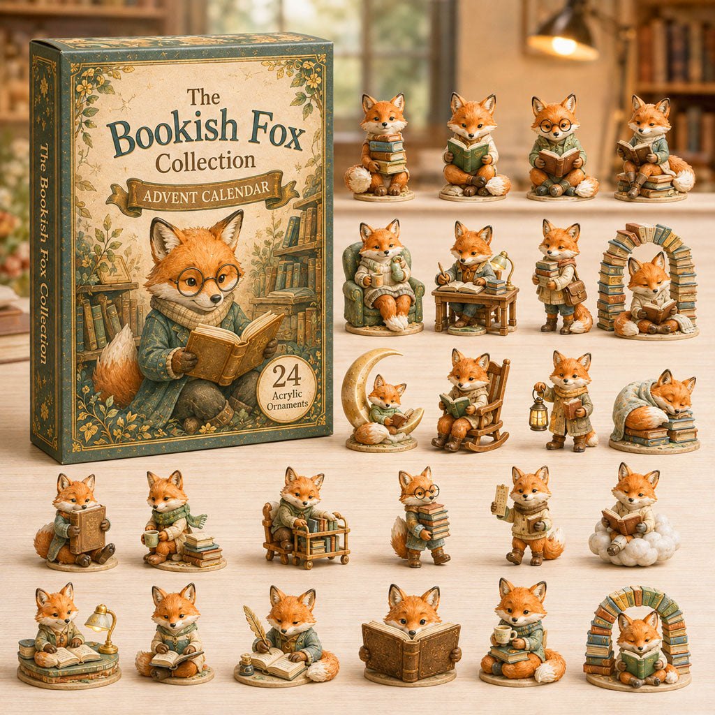 Bookish Fox advent calendar