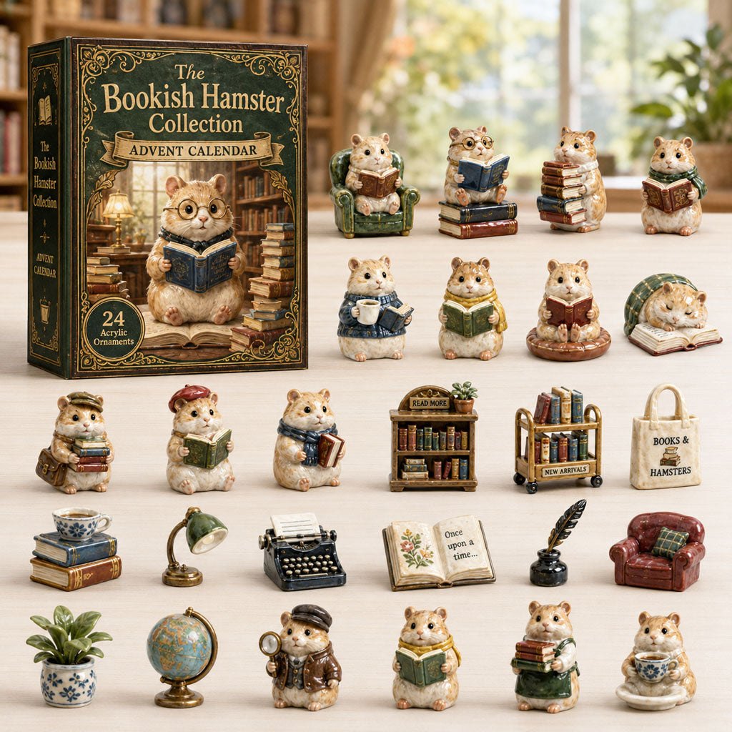 Bookish Hamster advent calendar