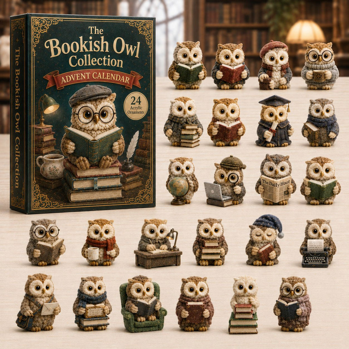 Bookish Owl Collection advent calendar
