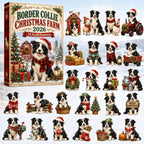 Border Collie Christmas Farm advent calendar