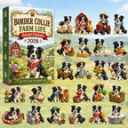 Border Collie Farm Life advent calendar
