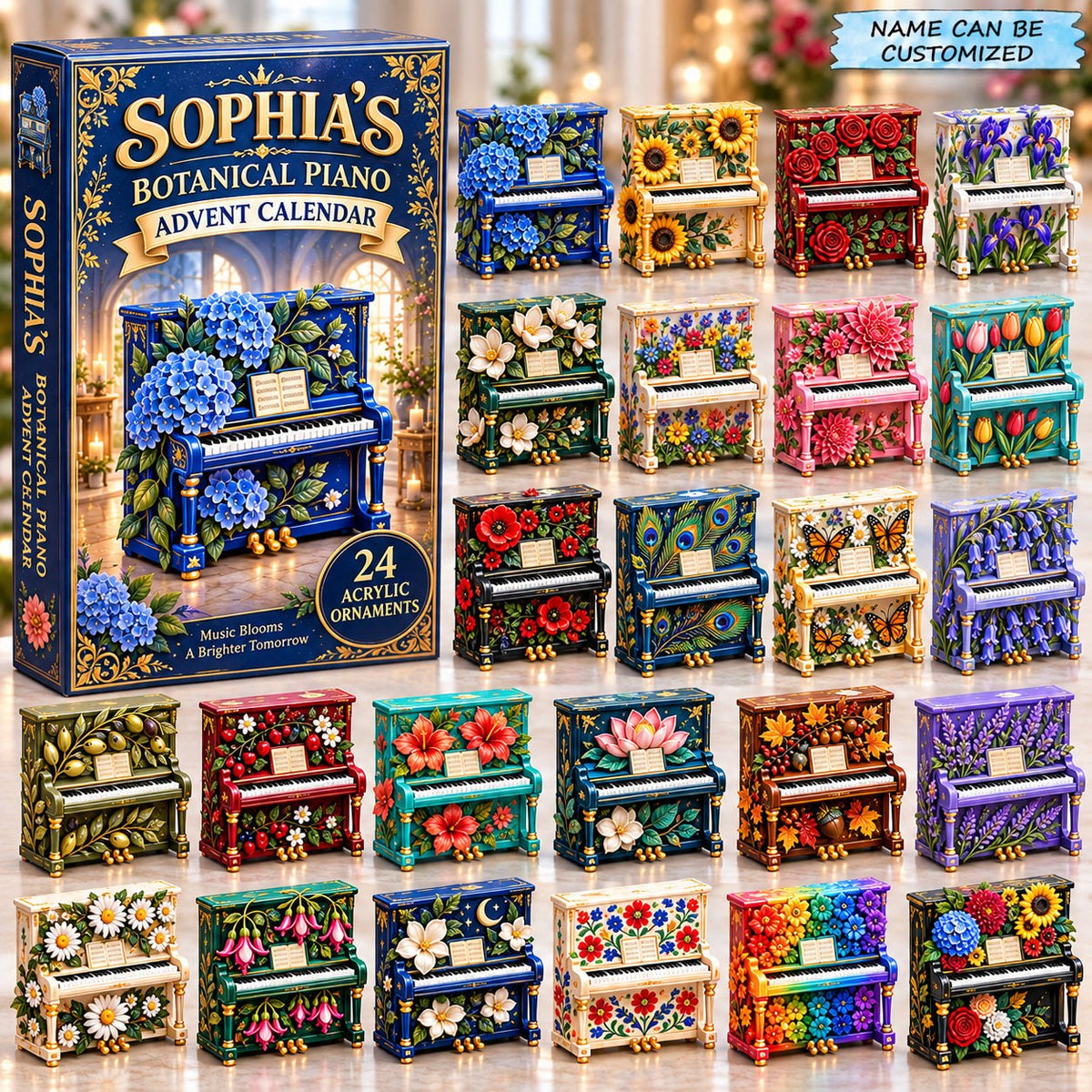 Botanico Piano advent calendar