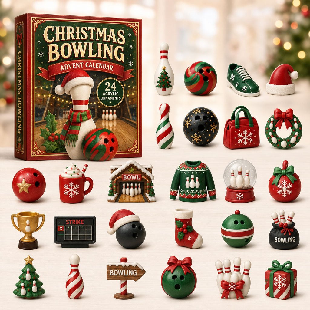 Bowling Christmas advent calendar