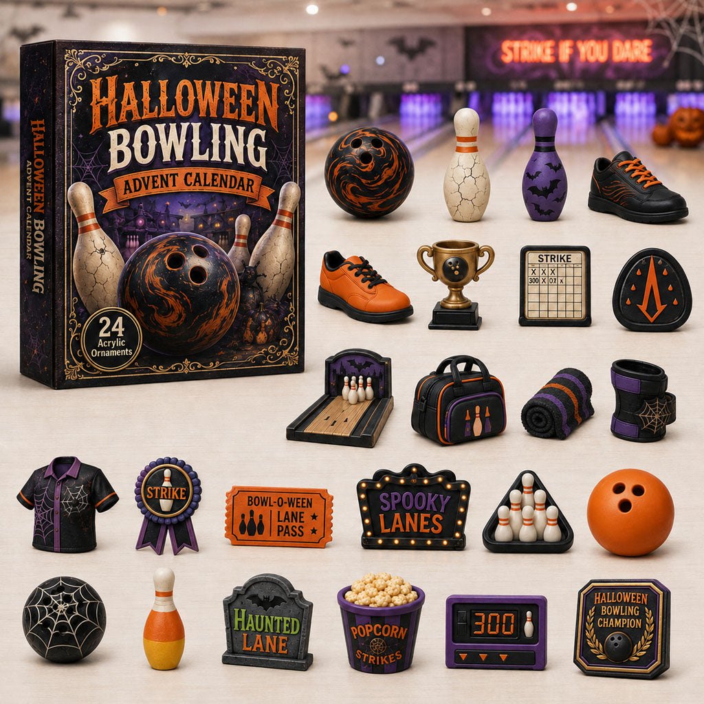 Bowling Halloween advent calendar