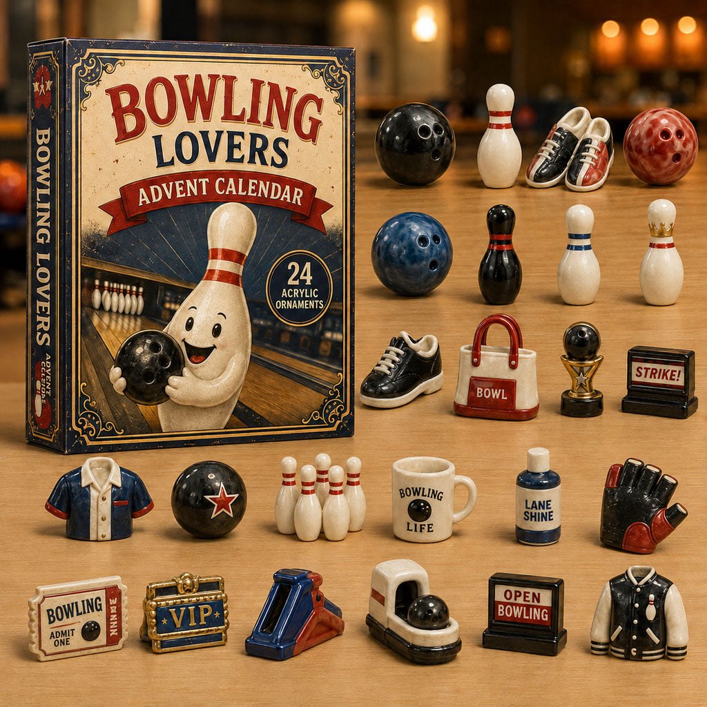 Bowling Mascot advent calendar