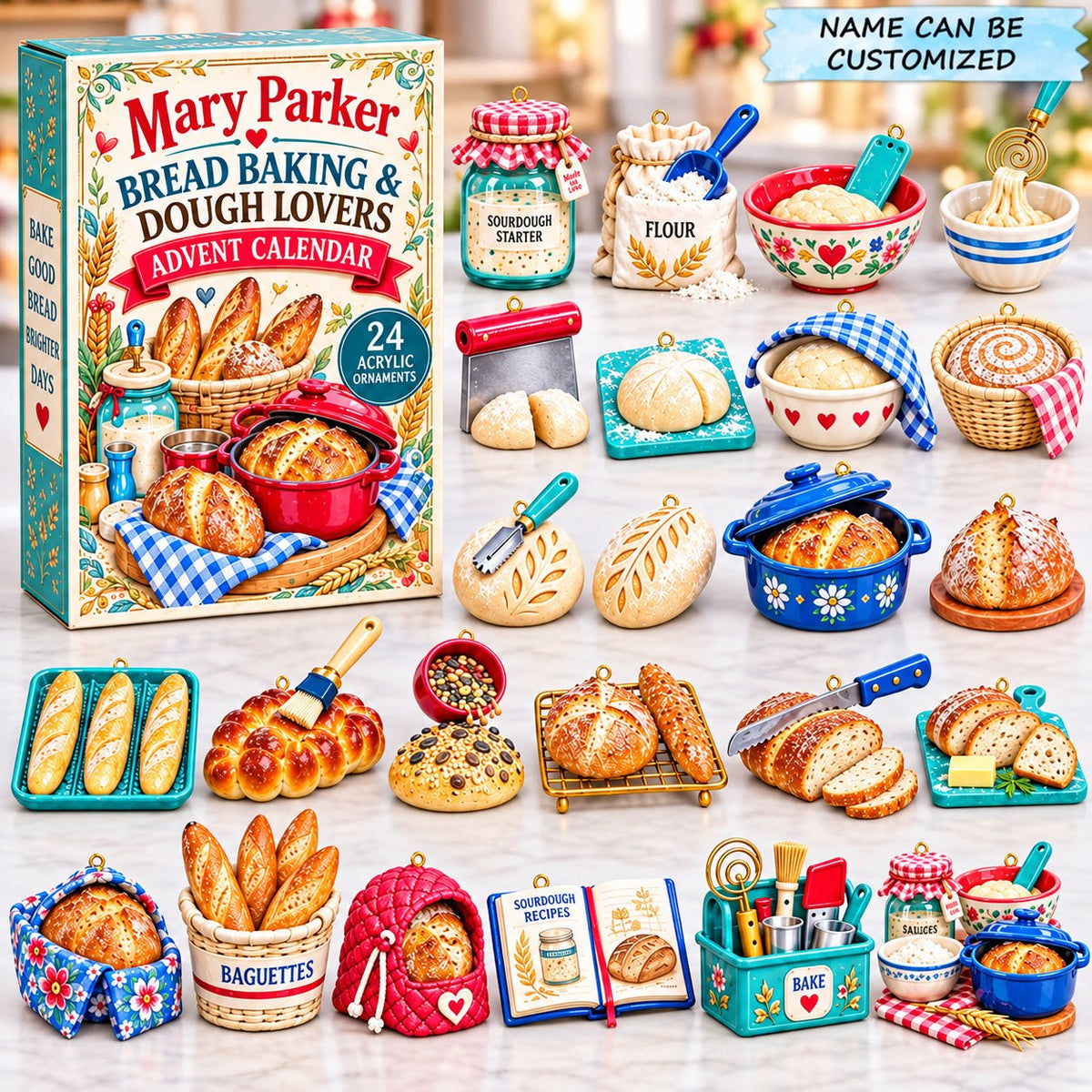 Bread Baking Dough Lovers advent calendar