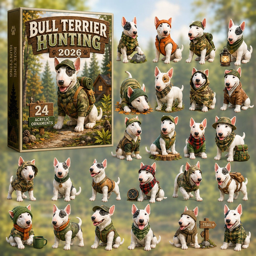 Bull Terrier Hunting advent calendar