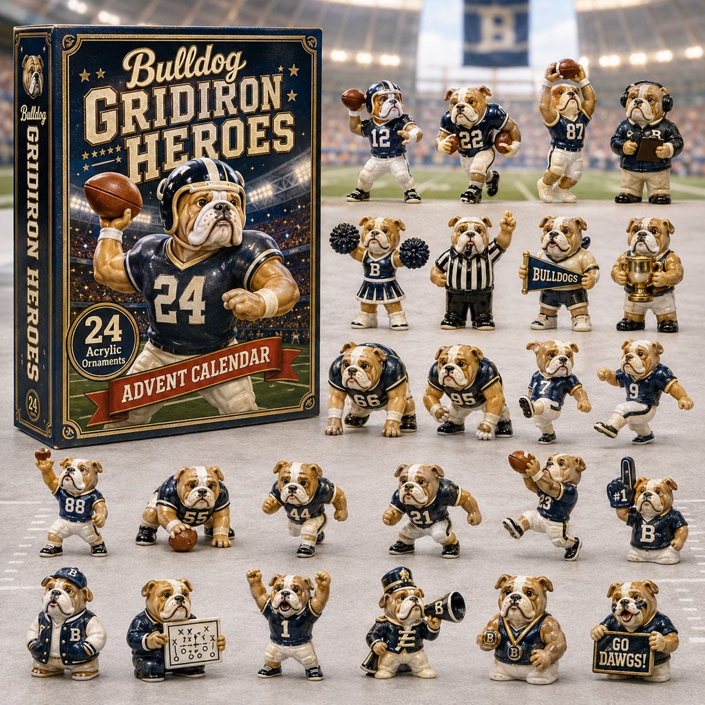 Bulldog Football Heroes advent calendar