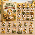Bulldog In The Sunflower Field advent calendar