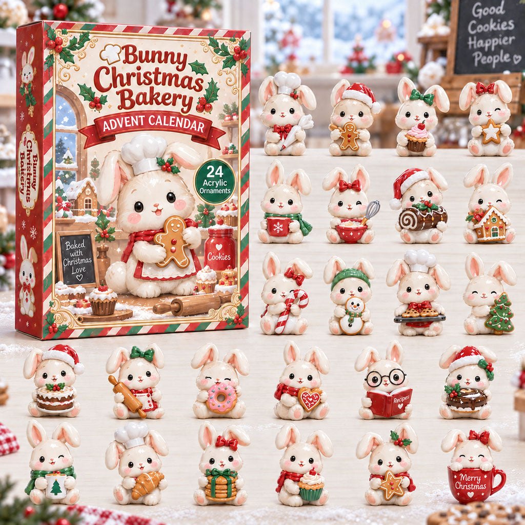 Bunny Christmas Bakery advent calendar