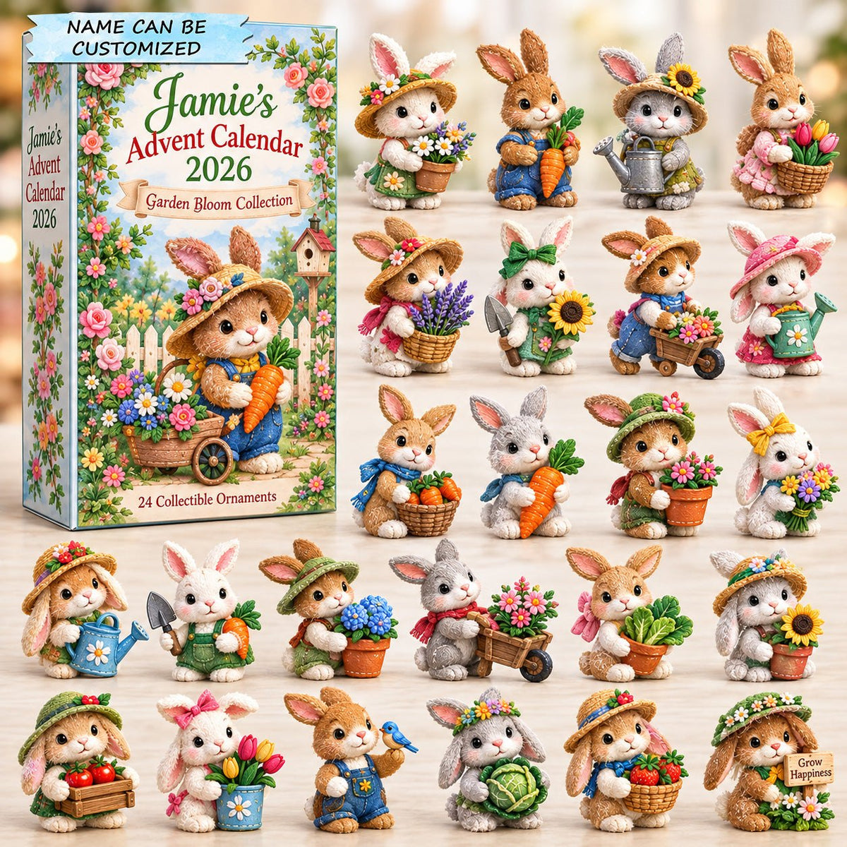 Bunny Garden Bloom advent calendar
