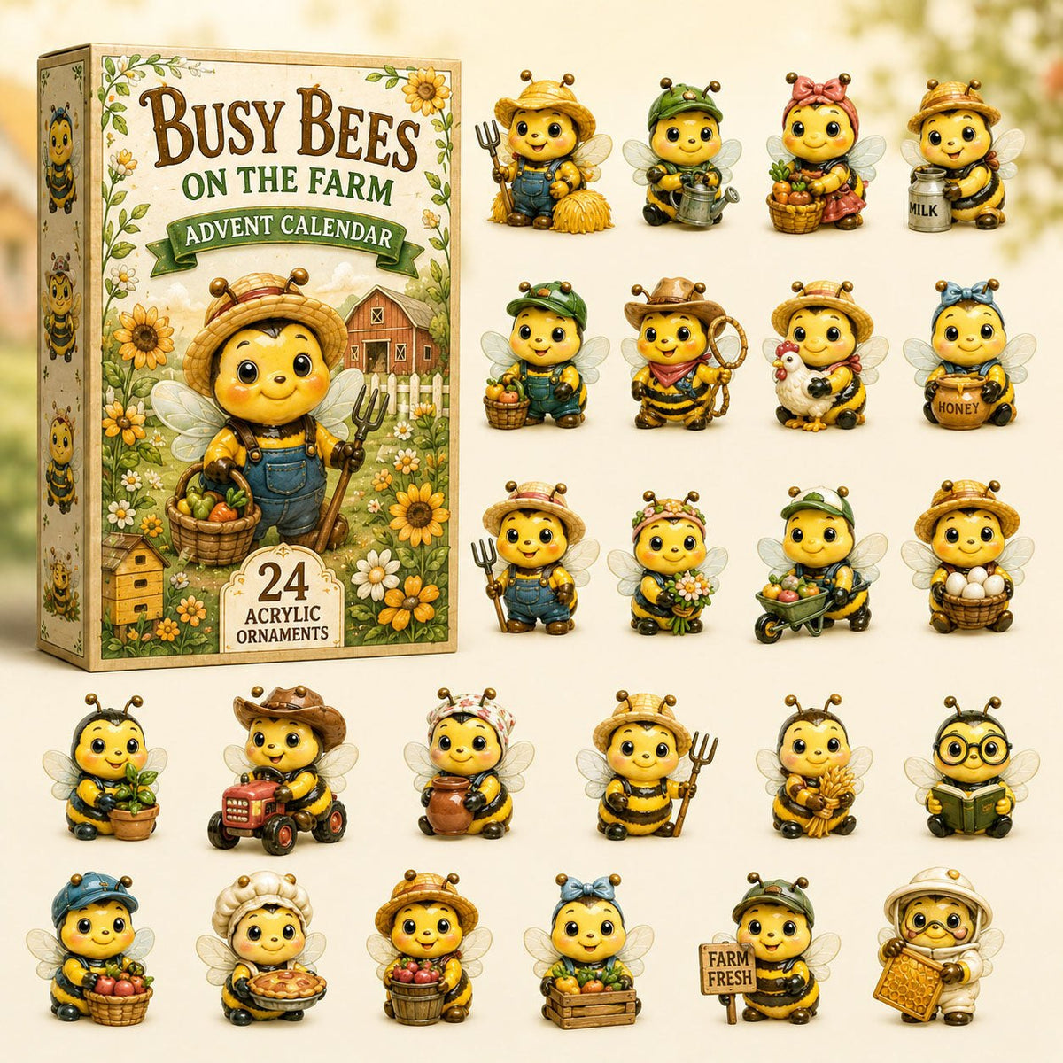 Busy Bees advent calendar