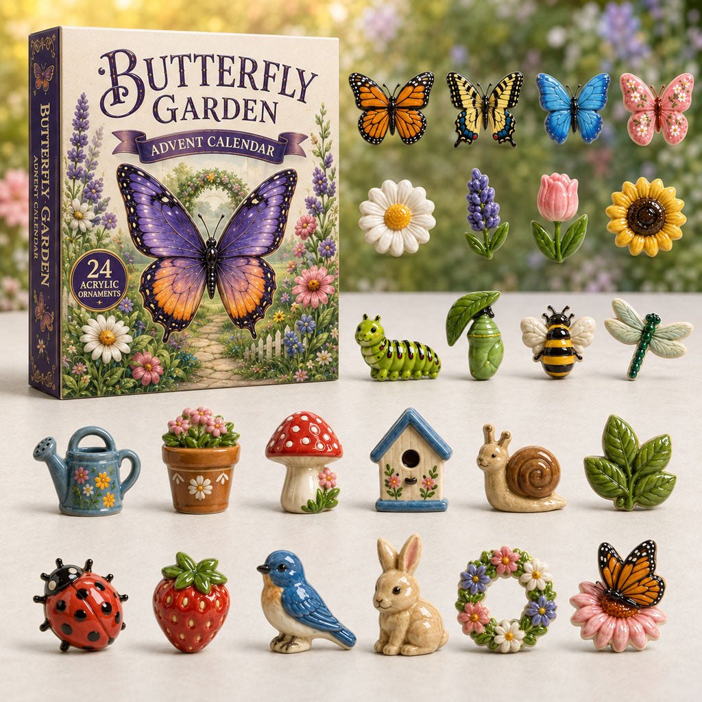 Butterfly Garden advent calendar