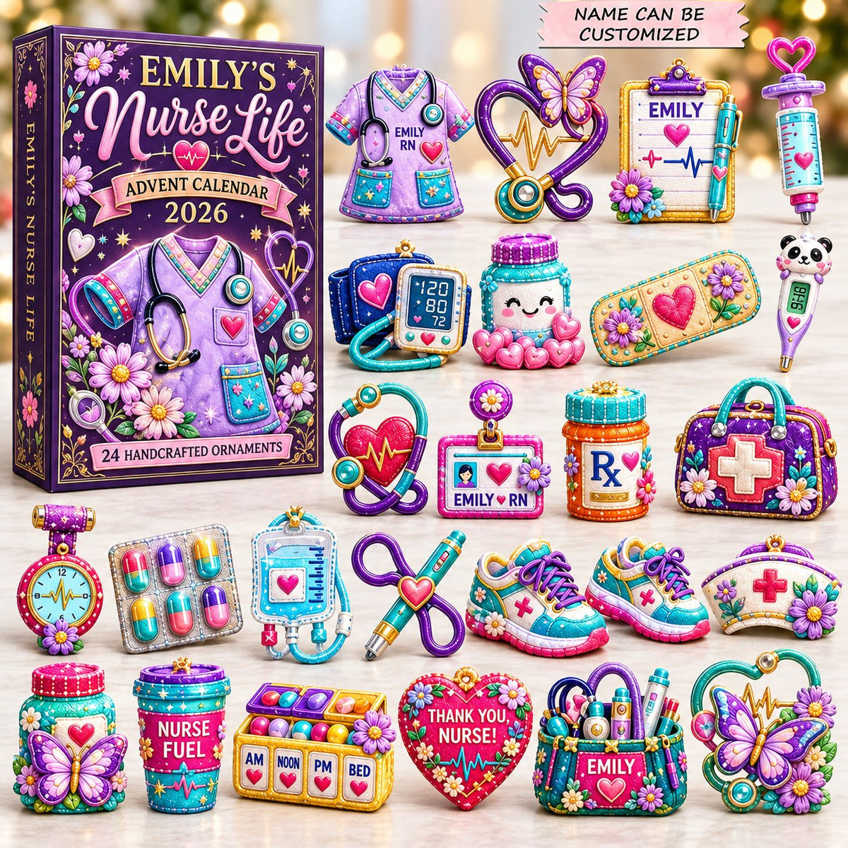 Butterfly Nurse Life advent calendar