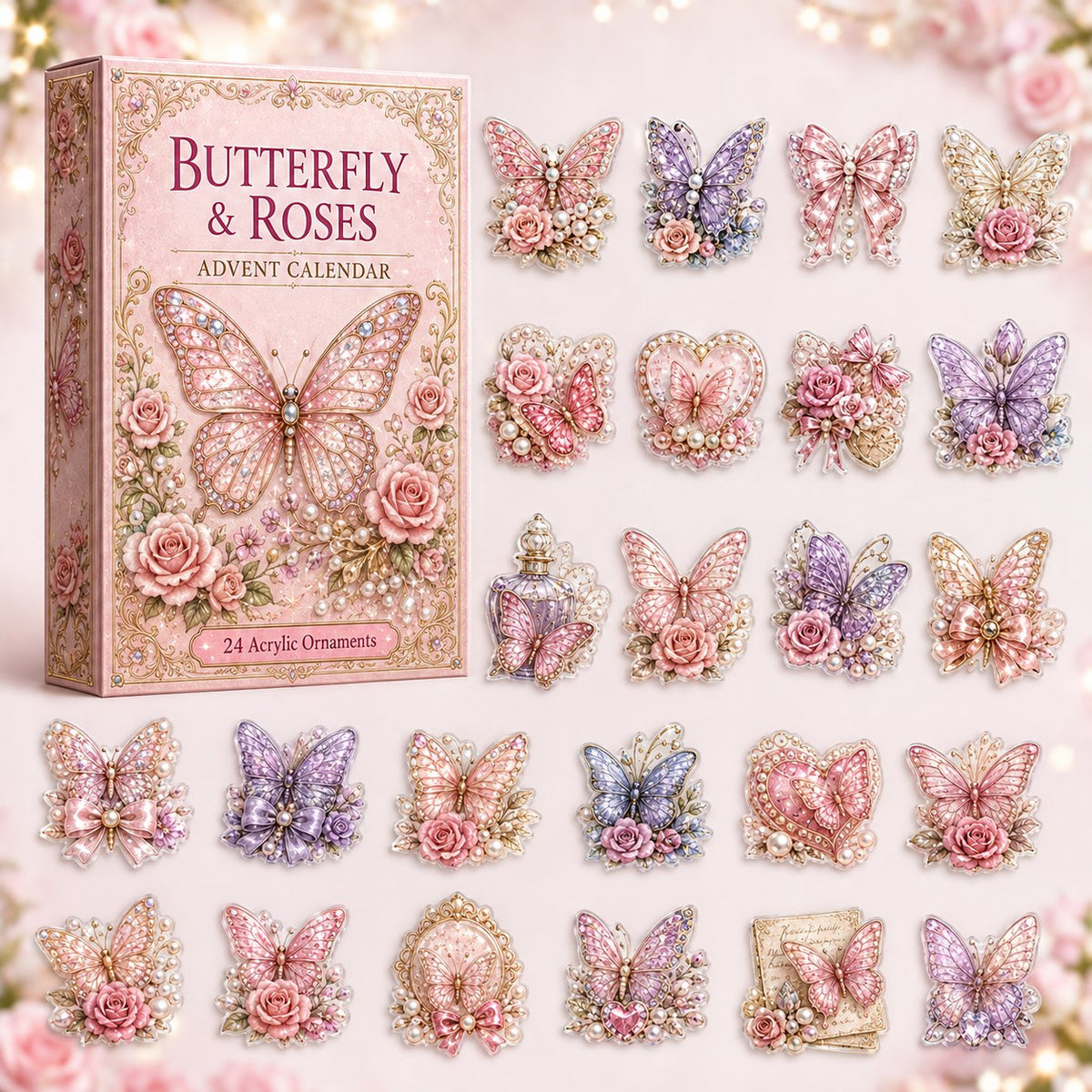 Butterfly & Rose advent calendar