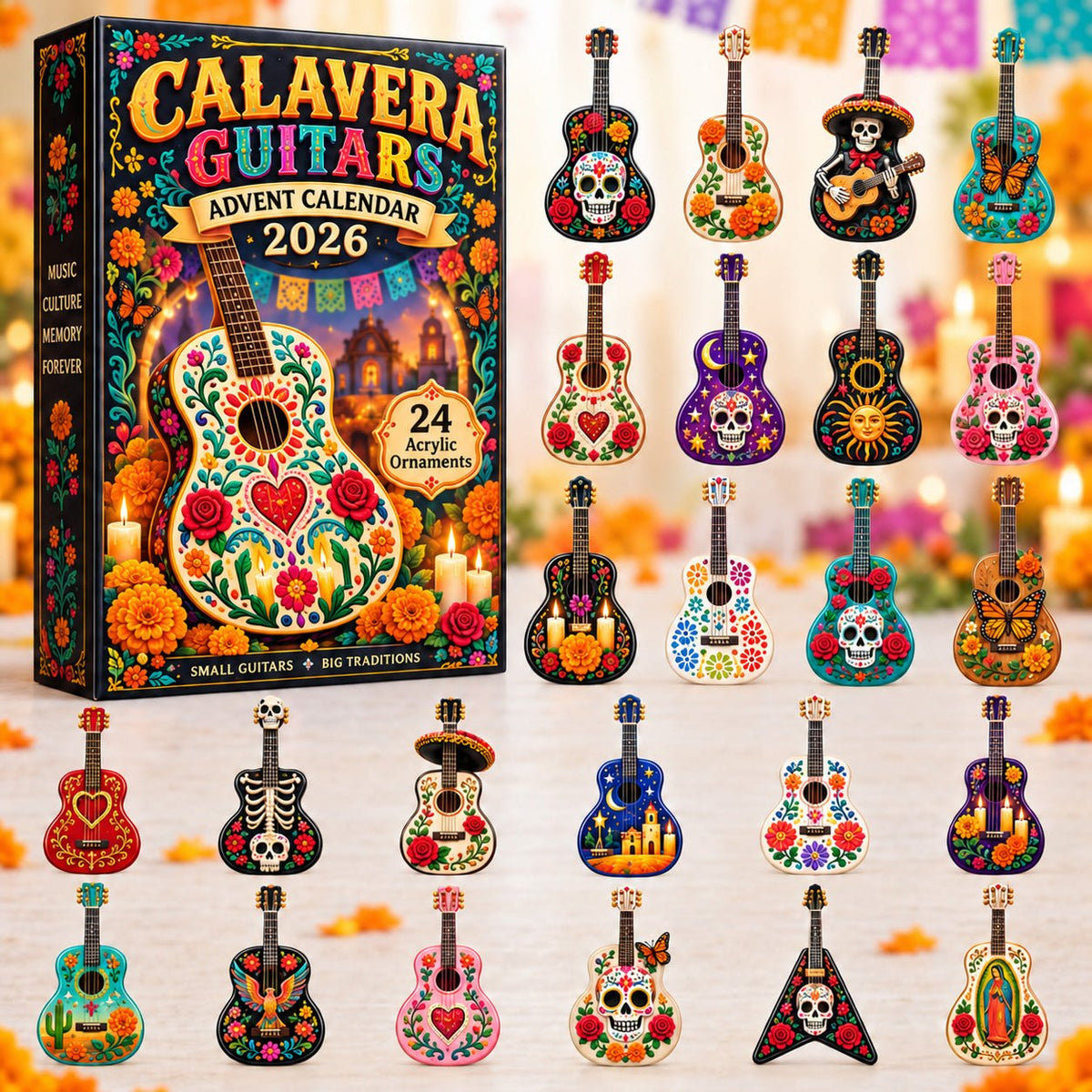 Calavera Guitars advent calendar