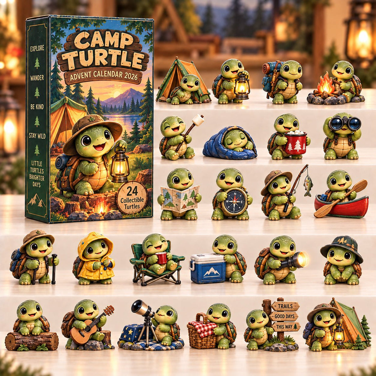 Camp Turtle advent calendar