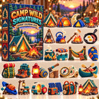 Camp Wild Signatures advent calendar