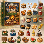 Camping Food & Smores advent calendar