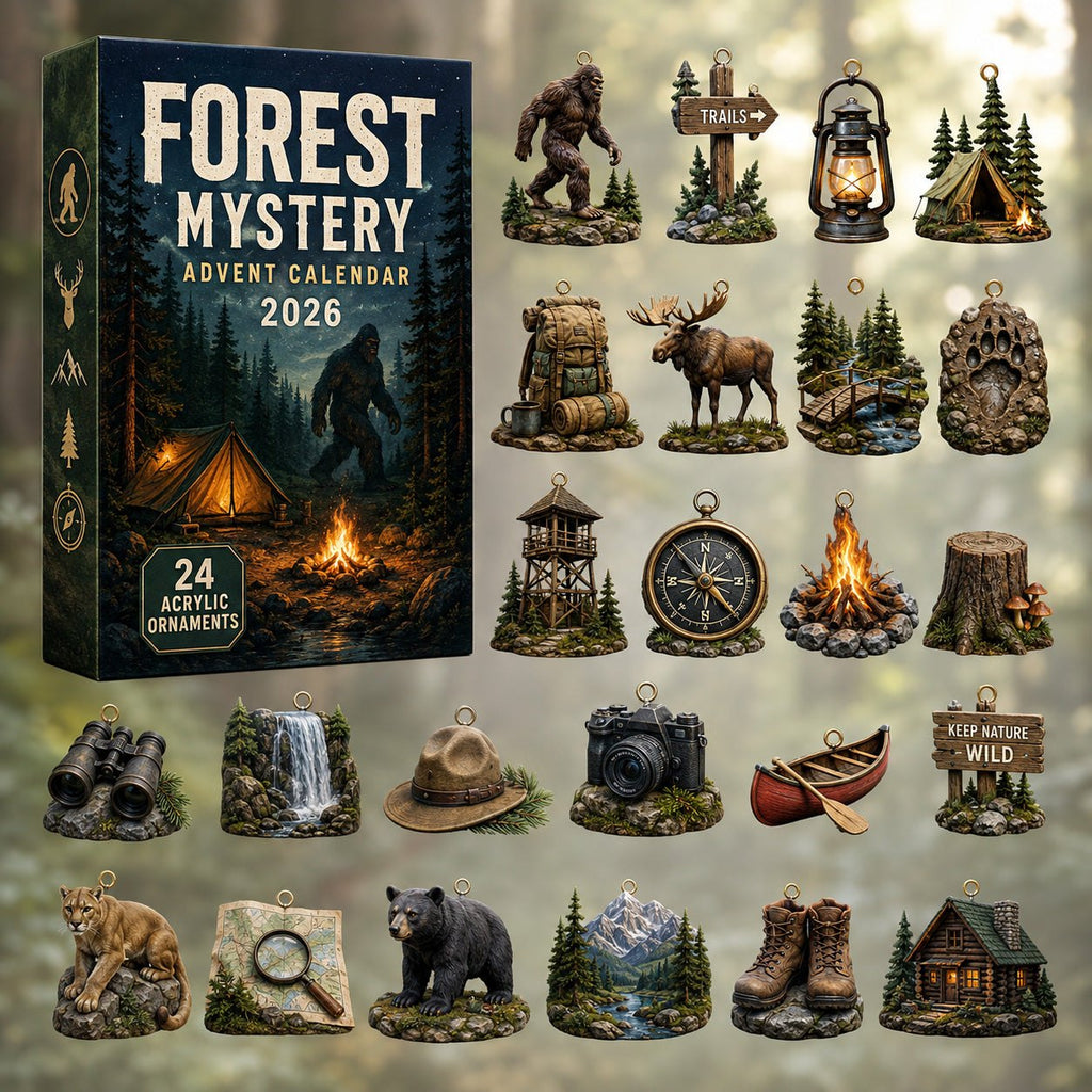 Camping Forest Mystery advent calendar