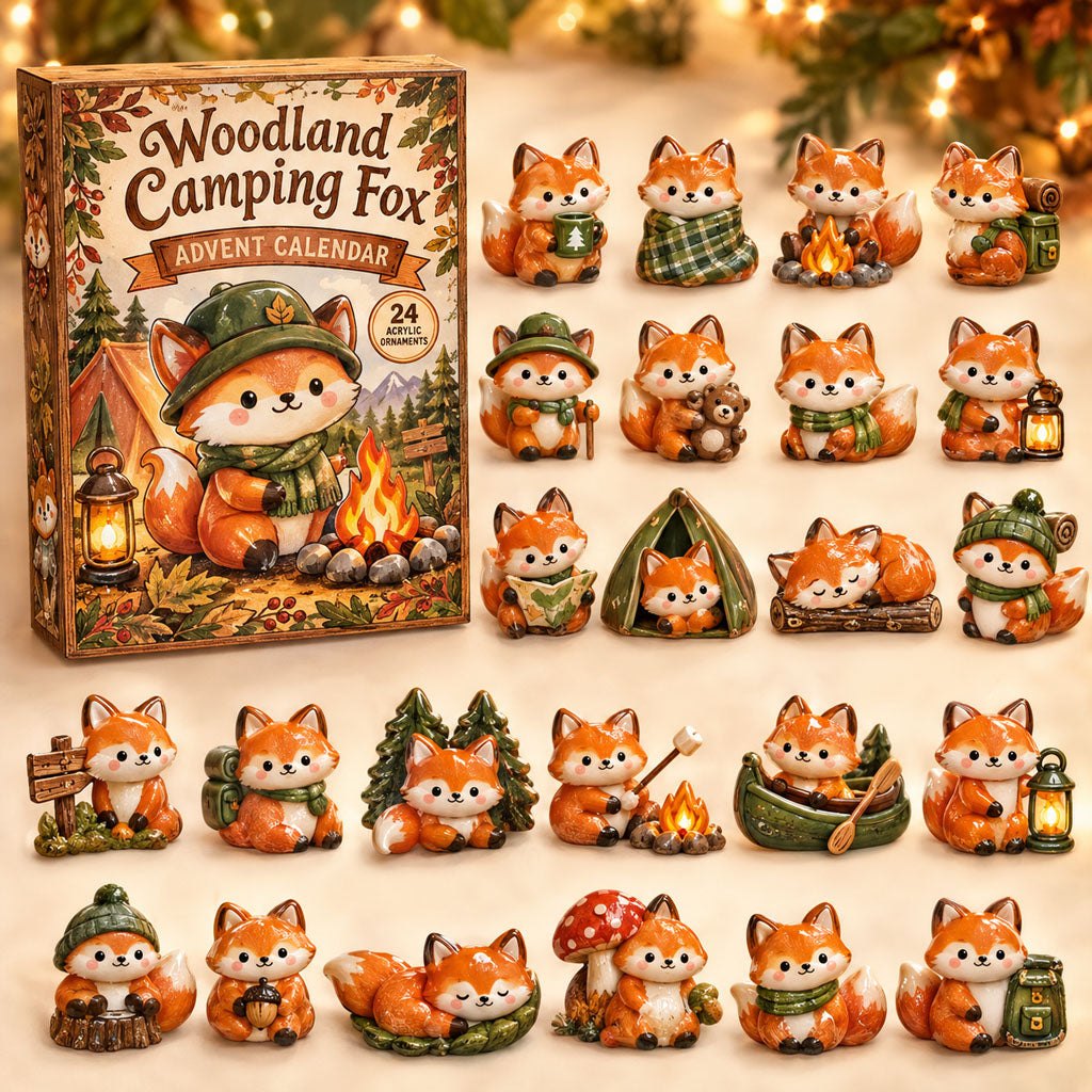 Camping Fox advent calendar