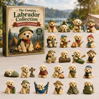 Camping Labrador advent calendar