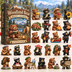 Camping Woodland Bear advent calendar