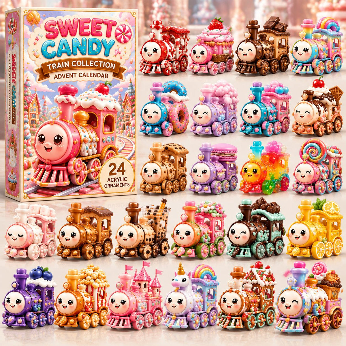 Candy Train advent calendar