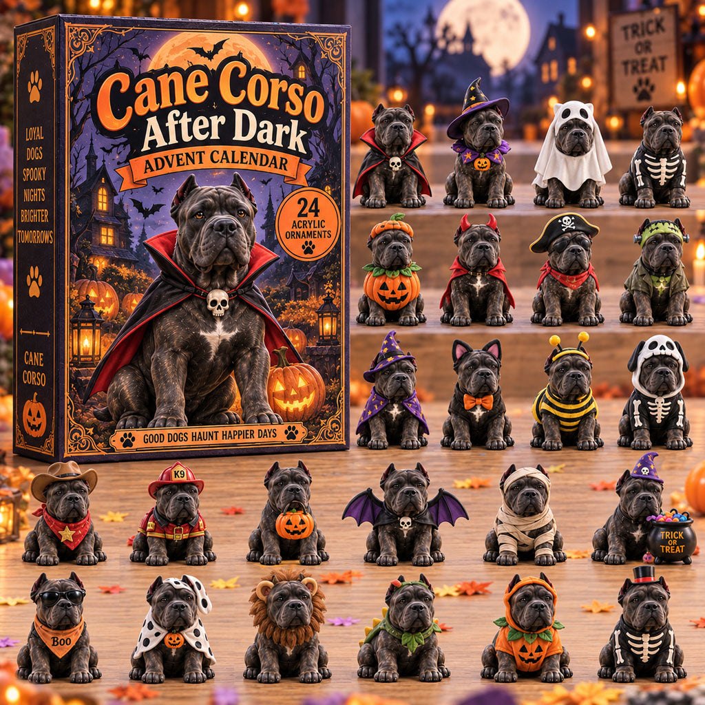 Cane Corso Dark advent calendar