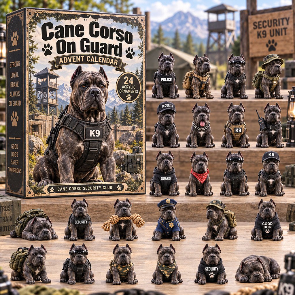 Cane Corso Guard advent calendar