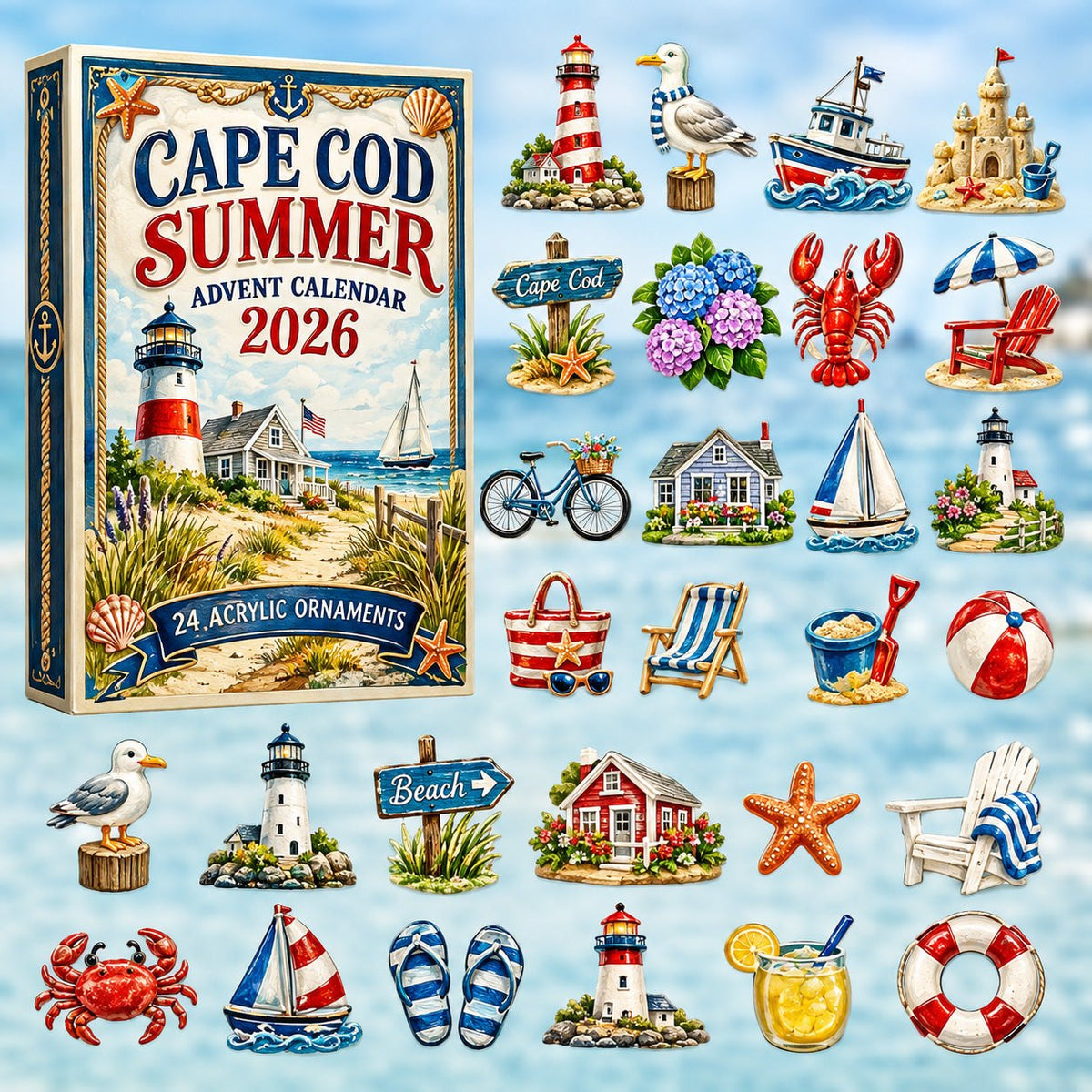 Cape Cod Summer advent calendar