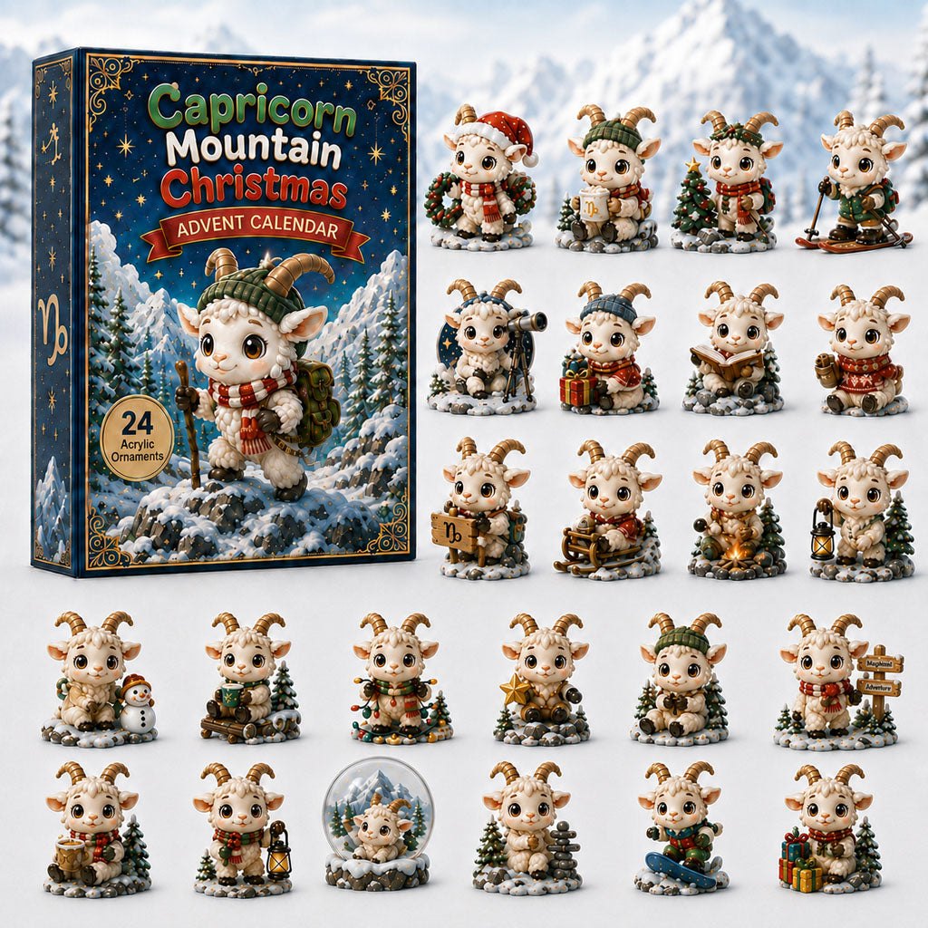 Capricorn Mountain Christmas advent calendar