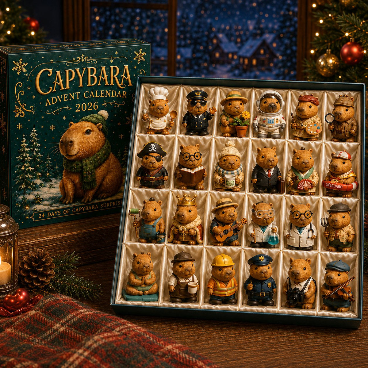 Capybara advent calendar