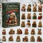 Capybara Christmas advent calendar