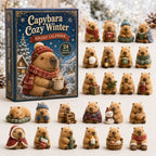 Capybara Cozy Winter advent calendar