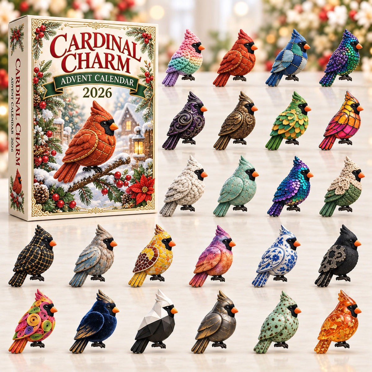 Cardinal Charm advent calendar