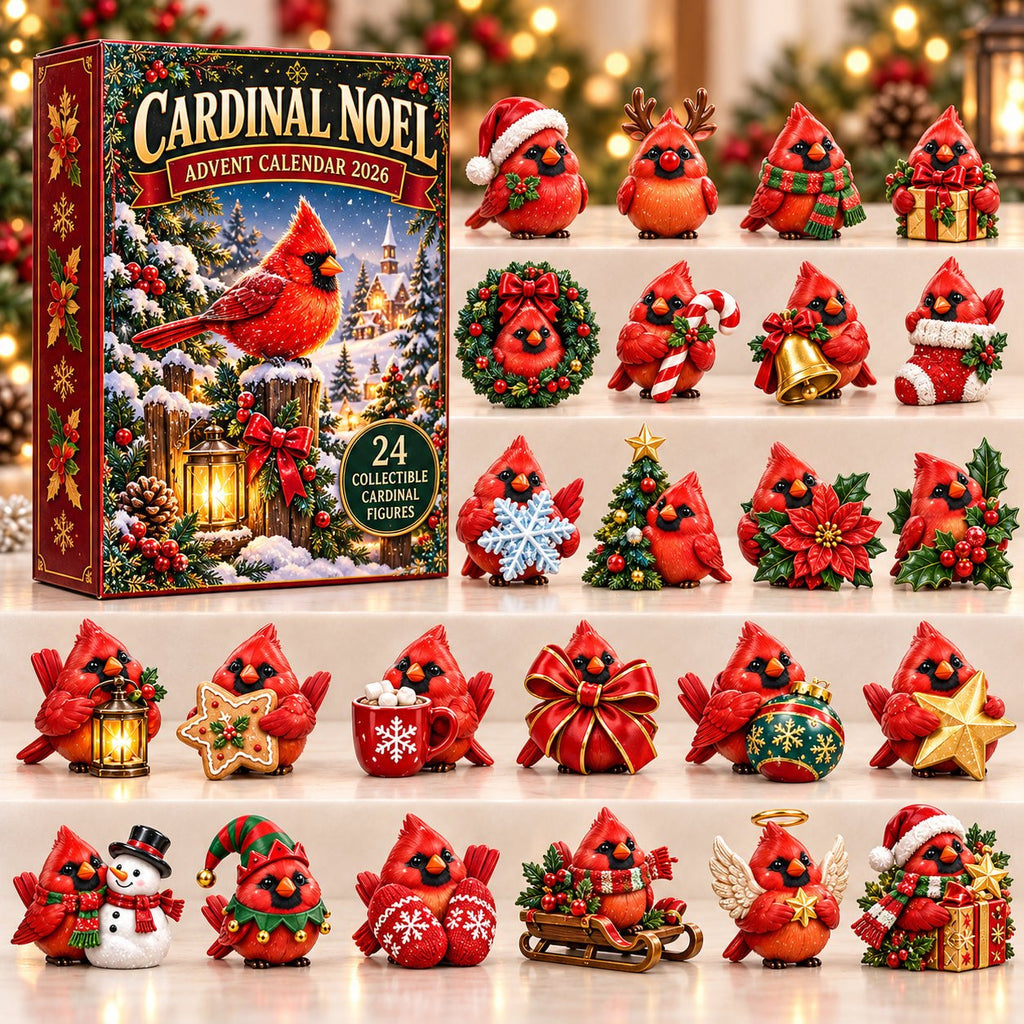 Cardinal Noel advent calendar