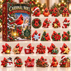 Cardinal Noel advent calendar