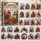 Cardinal Winter Garden advent calendar