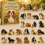 Cavalier Sunflowers advent calendar