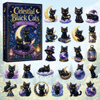 Celestial Black Cats advent calendar