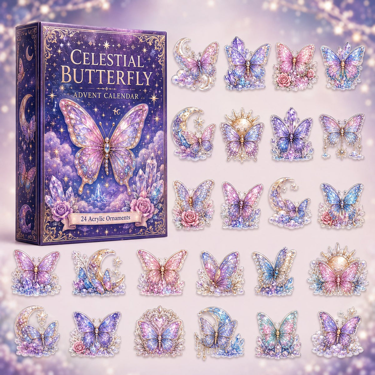 Celestial Butterfly advent calendar