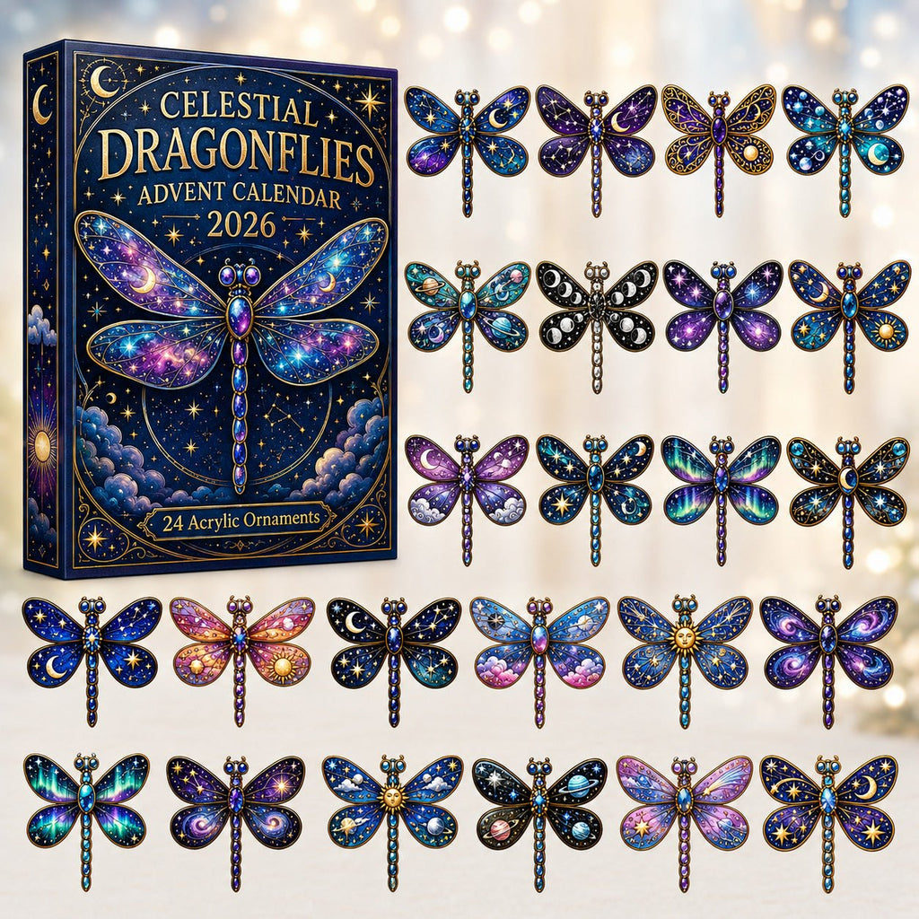 Celestial Dragonflies advent calendar