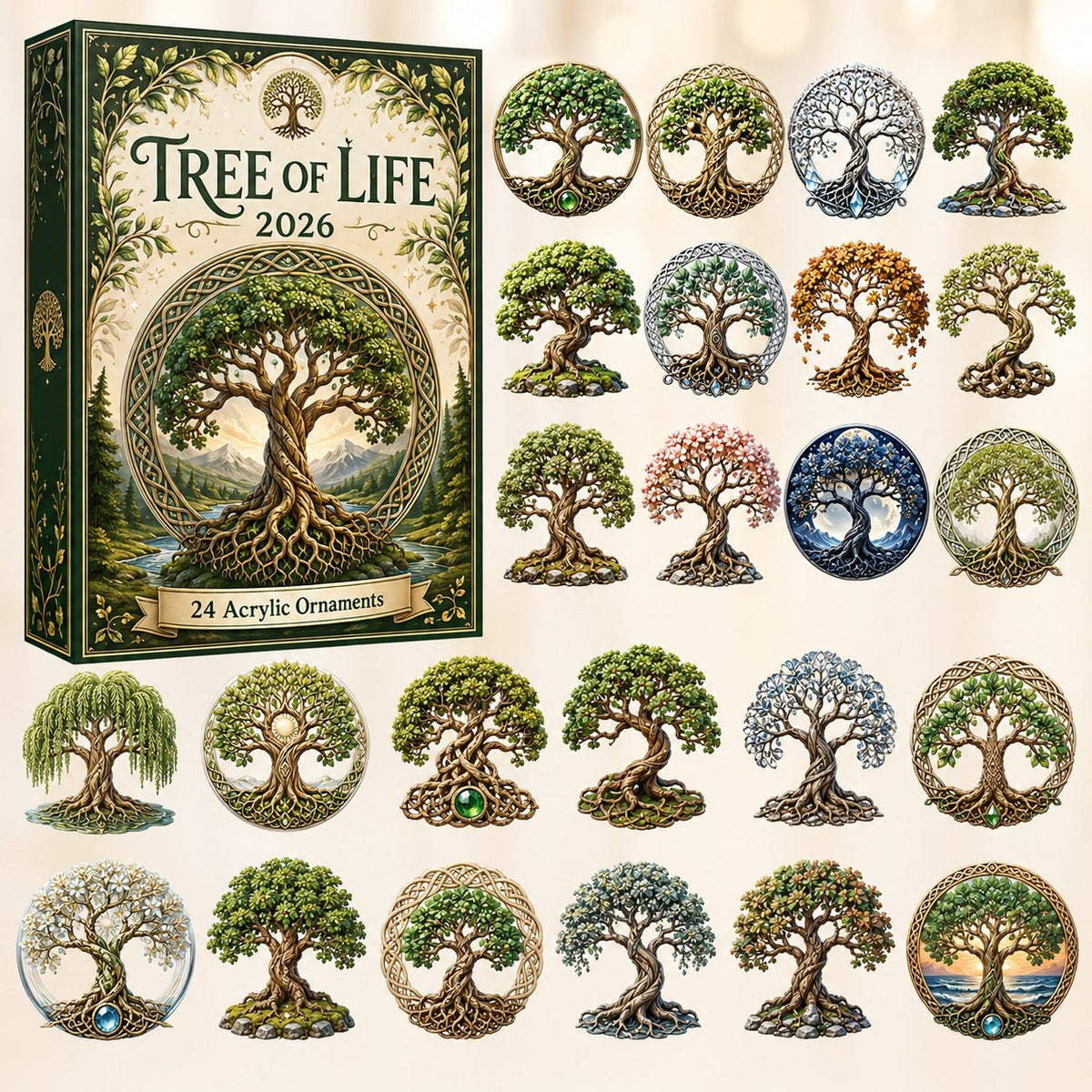 Celtic Tree Of Life advent calendar