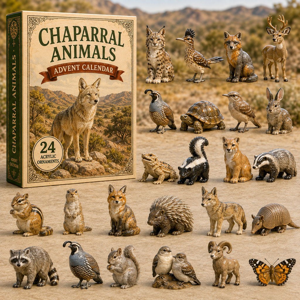 Chaparral Animals Life advent calendar